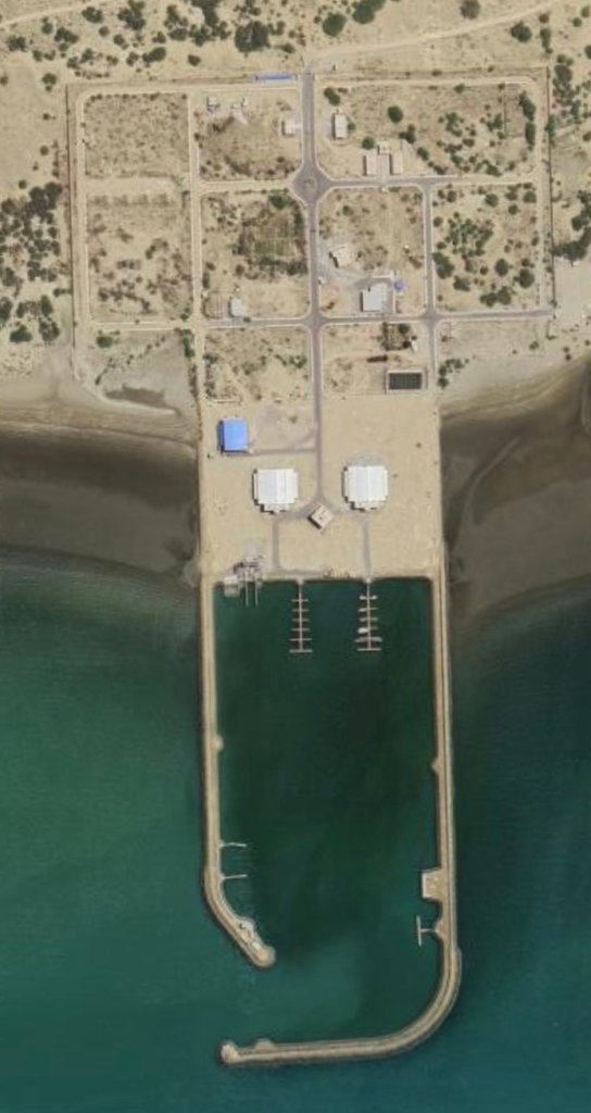 image of the IRGC navy base
